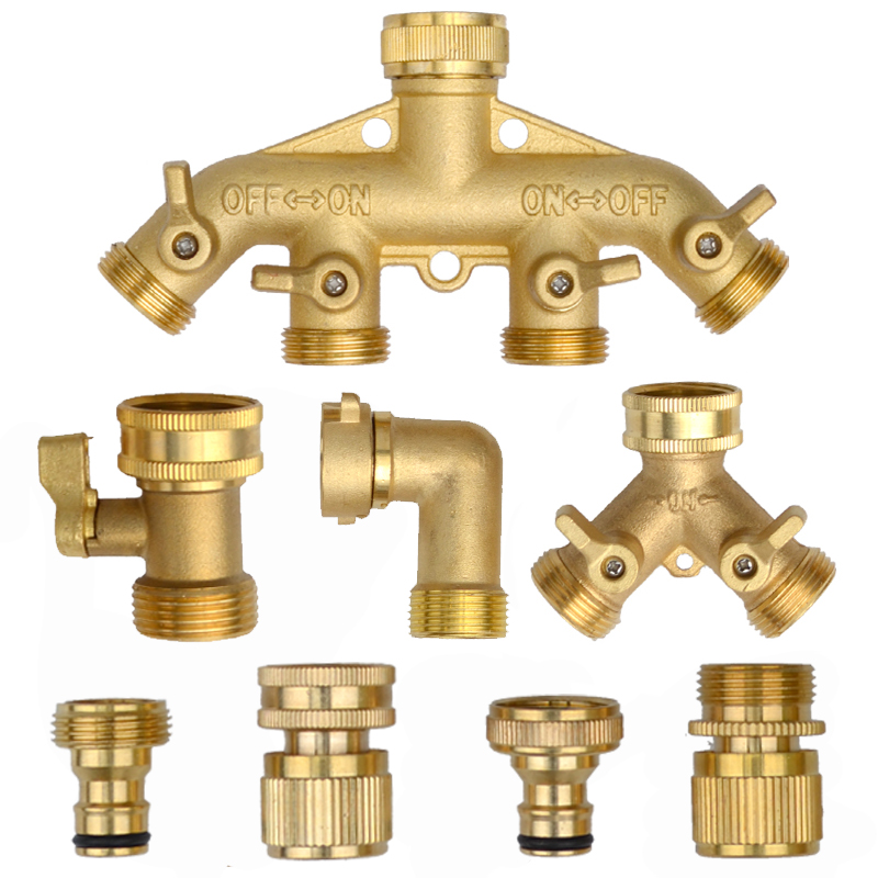 Smart Garden Hose Valve - Conector hexagonal de mangueira de jardim