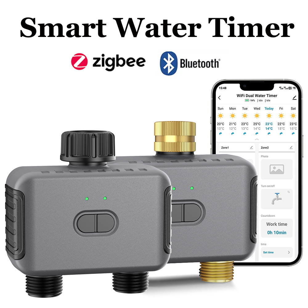 Smart Gardening - Tuya inteligente temporizador de água zigbee/bt