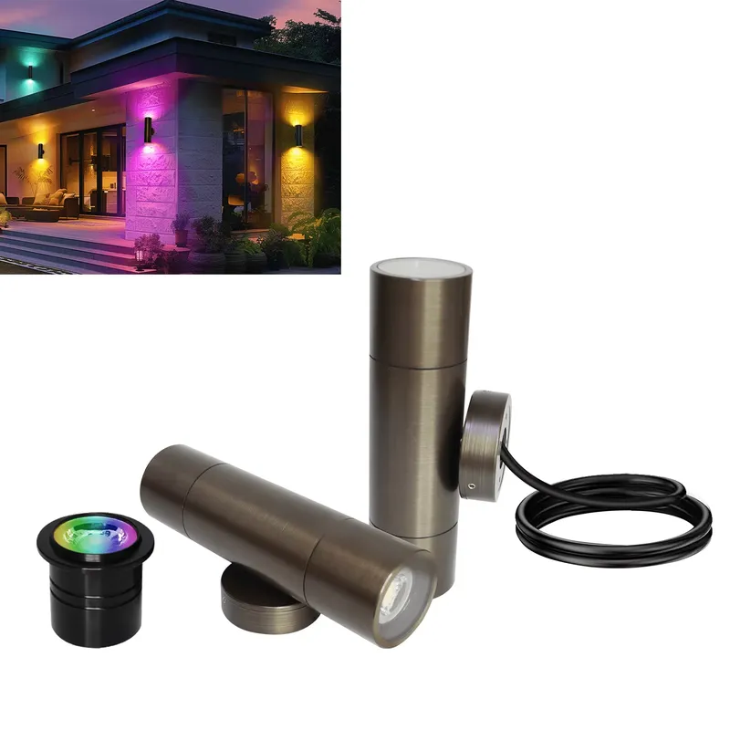 Smart Gardening - Luminária de Parede LED Externa Durável
