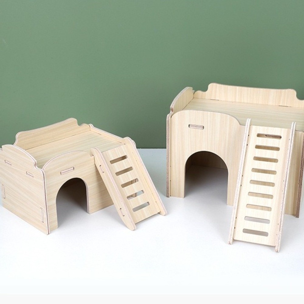 Insect Hotel Wood - Nova Vila de Madeira para Hamster,