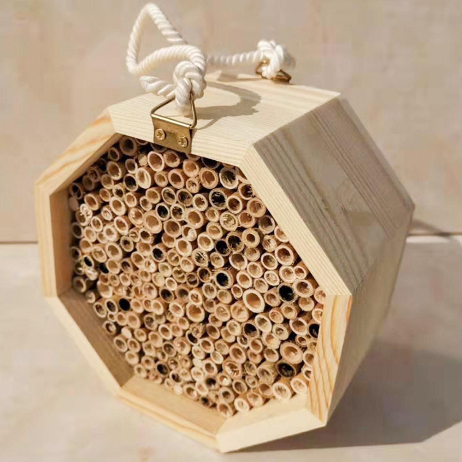 Insect Hotel Wood - Casa de madeira para insetos, abelhas,