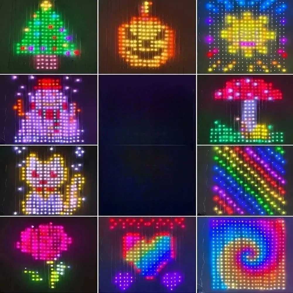 Luzes de Cortina LED Pixel par - Smart Gardening avaliação e preço