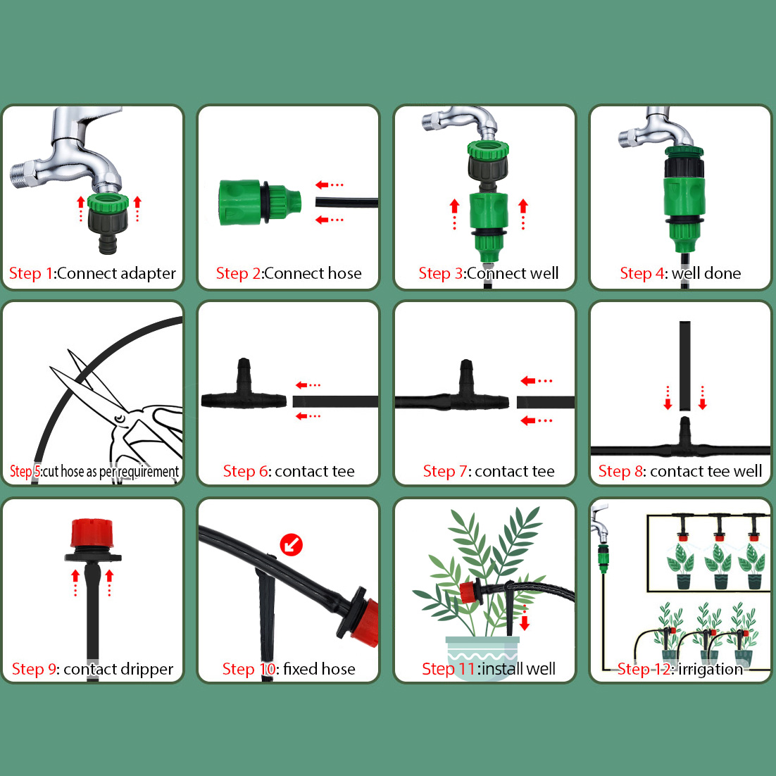Kits de rega automática com mi - Smart Garden Tower avaliação e preço