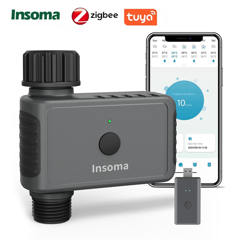 Insoma Zigbee Sprinkle Timer R - Smart Garden Sphagnum Moss avaliação e preço