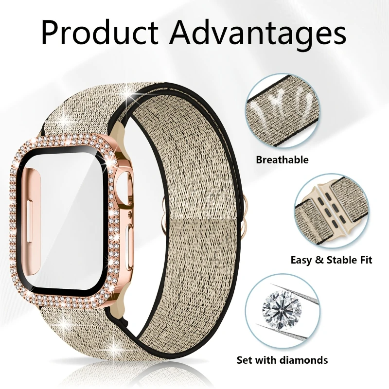 Banda + capa para apple watch  - Smart Garden 9 avaliação e preço