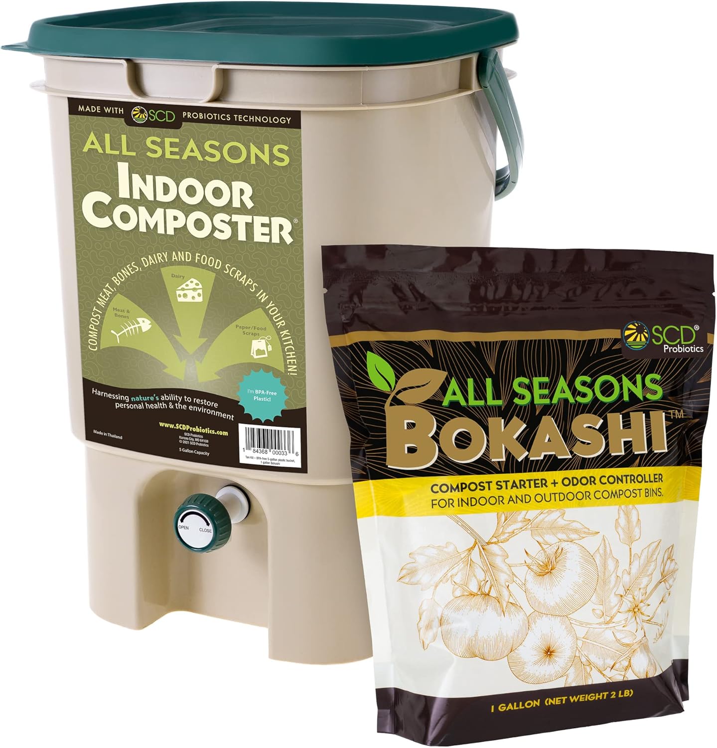 Composteira Interna para Banca - Composting Kit Indoor avaliação e preço