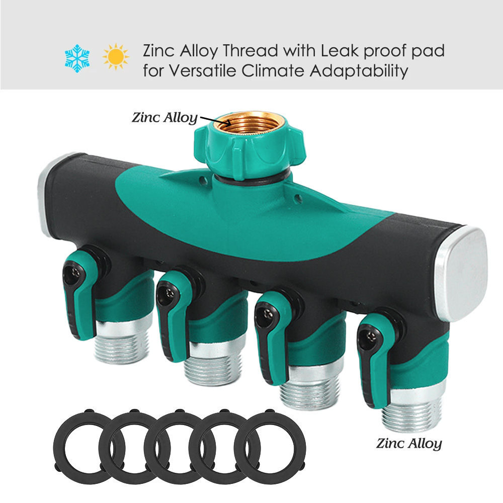 Divisores de Torneira de Metal - Smart Garden Hose Valve avaliação e preço