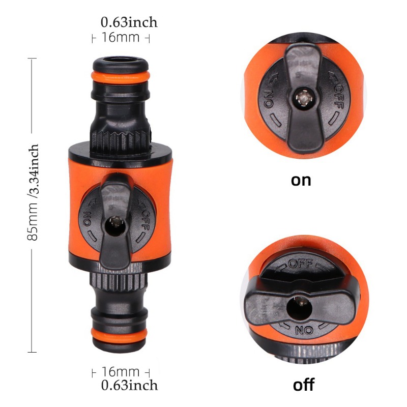 1 peça/2 peças 16mm mangueira  - Smart Garden Hose Valve avaliação e preço